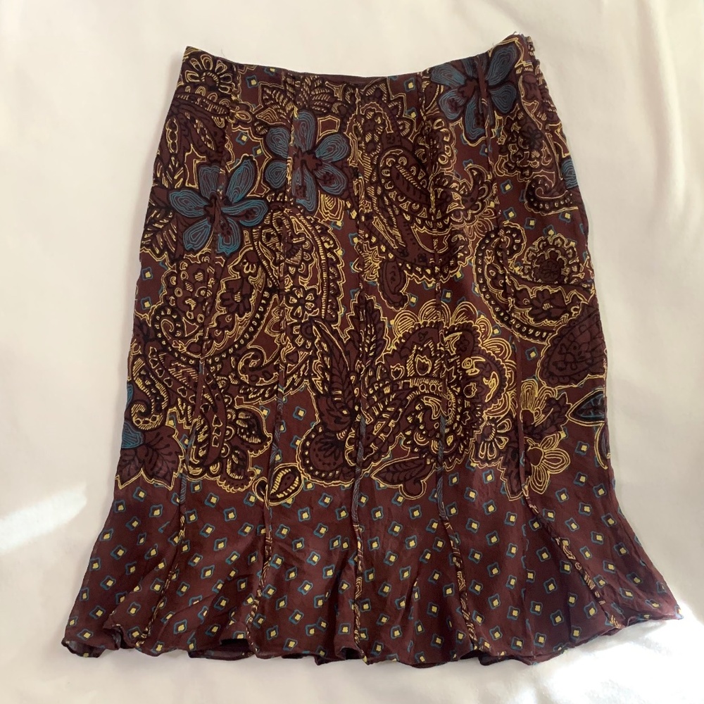 Vintage Jones New York Silk Skirt
